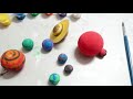 Solar System Toy - Planets Painting