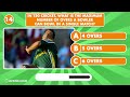 Cricket General Knowledge Quiz | Cricket GK Quiz