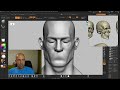 Proportions and shapes of the human head in 1 hour