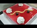How Kirish Chocolate Cake is Made, Ganache, Raspberry mousse | Korean Dessert