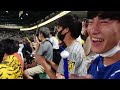 学校終わりに甲子園で阪神-中日戦を見てきたぜ