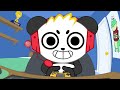 Who Can Unlock Hello Kitty First?! Hello Kitty Cafe with Alpha Lexa and Combo Panda! Part 1