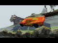 Big & Small McQueen Boy,Tow Mater vs Dinoco, Doc Hudson vs Pixar Car vs DOWN OF DEATH - BeamNG.Drive