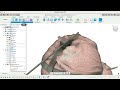 Secrets to build around a 3D scan in Fusion 360