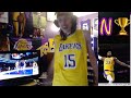 AUSTIN REAVES HALF COURT LIVE REACTION! LAKERS IN 6