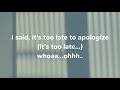 Apologize - OneRepublic ft Timbaland || Apologize lyrics #apologize #lyrics #music