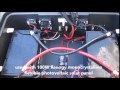 V1 P1 DIY Portable Solar Power Generator - Wiring Schematic, Parts List, FAQ Sheet Provided