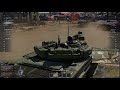 Flanking speedy boys in War Thunder. T-72 replay.