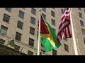Mayor Eric Adams Delivers Remarks at Flag Raising Ceremony for Guyana