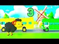 Baby Shark Bus | Wheels on the Bus | Ten Little Buses | Nursery Rhymes & Songs Collection Kids USA