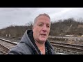 Worlds Fastest Freight Trains!!  1st Train Blew Me Away!  Abandoned Coal Power Plant, Frozen Trains!