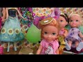 Little Anna's BIRTHDAY party ! Elsa and Anna toddlers party with guests - Pinata - Cake - Gifts