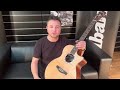 The New Ibanez MRC10-NT Marcin Signature acoustic guitar! New 2023 models coming soon on my channel