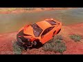 Cars VS Road Potholes #5 - BeamNG drive