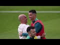 Cristiano Ronaldo training for Euro 2024