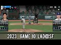 9 Innings 2023 Game 10: Dodgers @ Giants