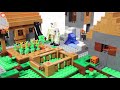 Đồ Chơi Xếp Hình LEGO Minecraft 21128 Lắp Ráp Ngôi Làng | Lego Speed Build Review.