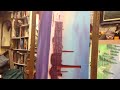 Cityscape oil painting update