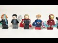 I upgraded *EVERY* Minifigure from the Lego Avengers Quinjet