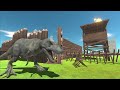 Dinosaur Alliance VS Indoraptor Grows - Dinosaurs Best Battle