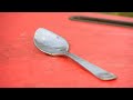 spoon made blacksmith | forging a mostly spoon