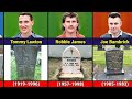 Tombstones Of Famous Football Players Who Died