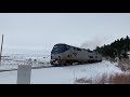 Snowy action on the Union Pacific Moffat Subdivision