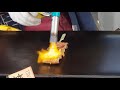 blow torch grilling - japanese food