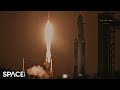 Wow! SpaceX Falcon 9 liftoff seen from Falcon Heavy launch pad