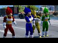 TEAM GOKU COLOR VS TEAM VEGETA COLOR - DRAGON BALL BATTLE - EPIC SUPERHEROES WAR