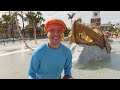 Blippi explora un parque acuático