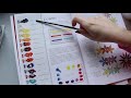 Billy Showell's Botanical Watercolour Books Comparison PART 2/2 | Watercolour Palette