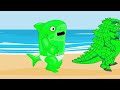 Evolution Of GODZILLA RADIATION vs Catnap & Dogday, Zoonomaly : Who Will Win?| Godzilla Cartoon