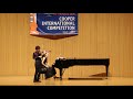 2019 Thomas & Evon Cooper International Competition Violin - Recital Finals: Shihan Wang