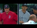 NYY@BOS: Umpires call for rules check on bizarre play