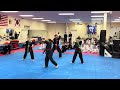 Hasini's Taekwondo Demo at Belt Testing - 26 March 2021