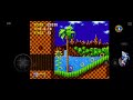 TAS Sonic The Hedgehog First Level Green Hill Zone Speedrun Any%