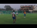 Gujrat Lions Playingh Football in Greenpar Kanpur