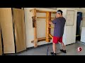 Wing Chun Wooden Dummy Drills Part 2 -Learn Training Techniques, Structure, Exercises, Martial Arts