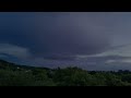 Storm clouds are slowly approaching time lapse, Relax in Nature with Cloud Observe