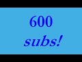 600 subs! (Flash warning)