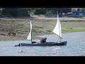 Foamfollower Sailing Canoe Maiden Sail