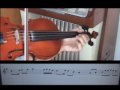 Learning Violin - How to play 99 and 98 March w/ sheet music