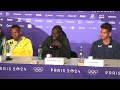 Grant Fisher Bronze, Joshua Cheptegei Gold Paris Olympic 10,000m Full Press Conference