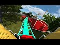 360 VIDEO | VR | High Dive Coaster POV --- 4K | 60fps | 3D
