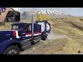 Heavy haul to a mountain top - BeamNG.Drive | Thrustmaster TX