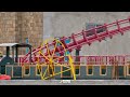 EnergyLandia -  Choco Chip Creek Test - Mine Train Roller Coaster - 2022