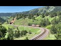 Amtrak's California Zephyr climbing the Colorado Front Range