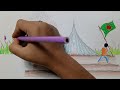 How to draw the National Monument of Bangladesh | Monument Drawing | জাতীয় স্মৃতিসৌধ আঁকা