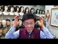 amazing! The customized wig making process! self-wearing wig - wig factory